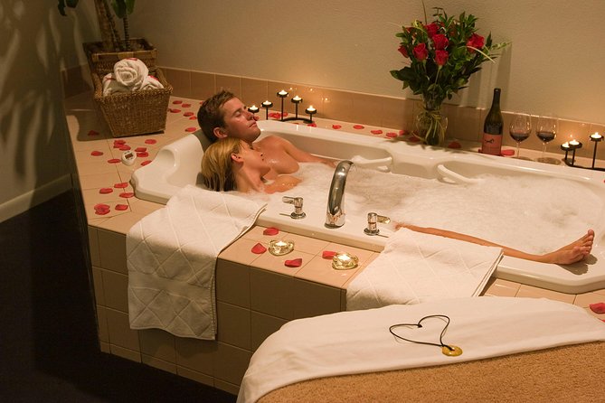 60 min Couple's Massage to choose and 30 min Floral Bath at THAI SPA MASSAGE - A 30-Minute Floral Jacuzzi Bath for Two