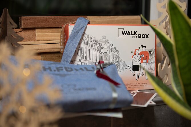 A box for a romantic walk in the city center of Vienna - What the Love in Vienna box is really like