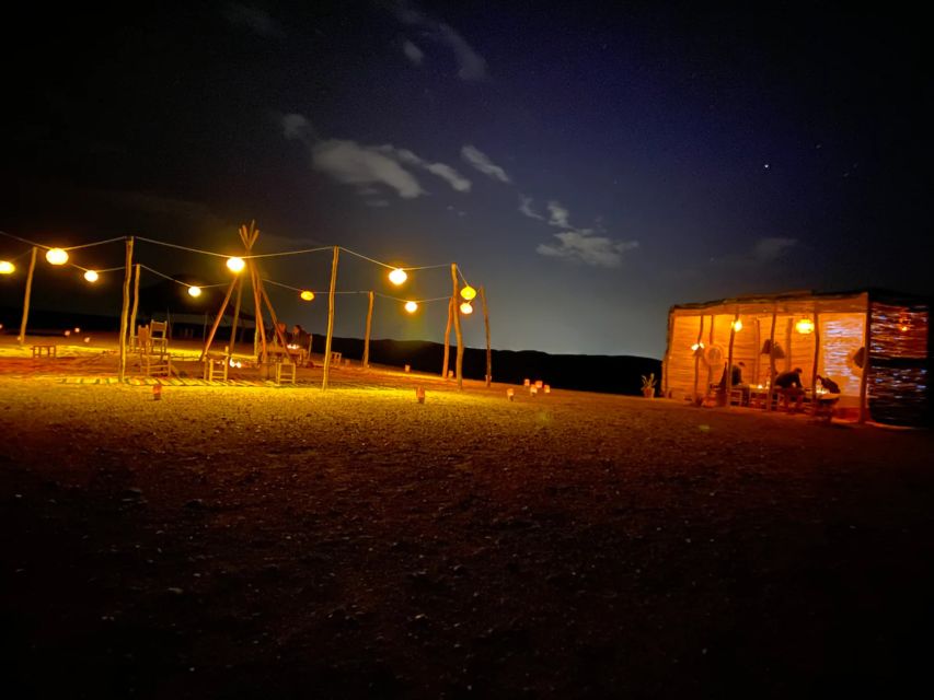 Agafay Desert Sunset Dinner & Berber Campfire (Vegan option) - Timing, transport, and the return to Marrakesh