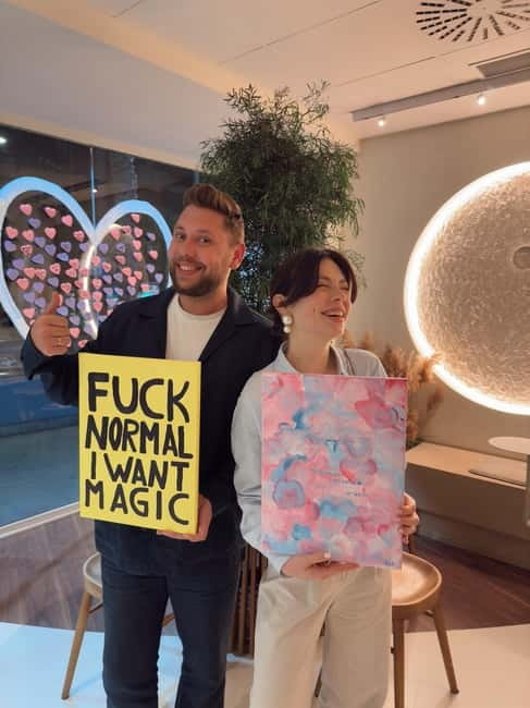 Alicante: Private Art Experience for Couples – Paint & Sip - Drinks, Cheese, and the Social Side