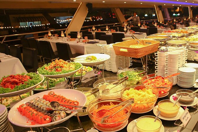 Amazing Sunset Dinner Cruise by Chao Phraya Princess (SHA Plus) - A buffet dinner with Thai and international choices