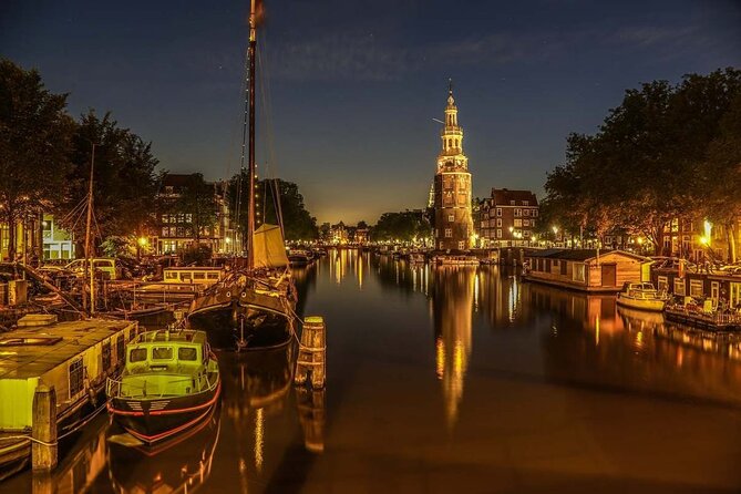 Amsterdam: Private Romantic Evening Canal Cruise + Bubbles/Snacks - Seven Bridges, one of the city’s best night views