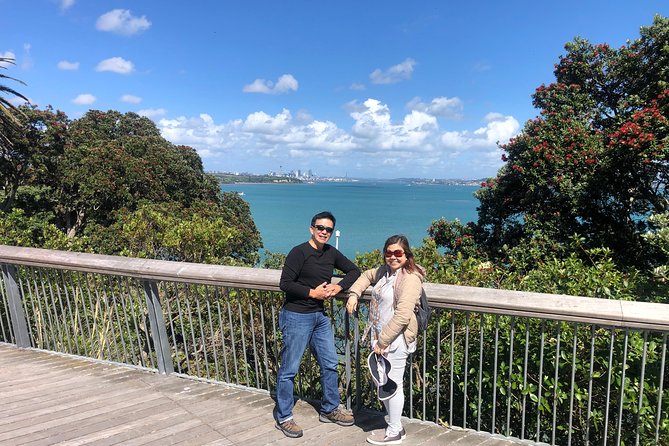 Auckland City Private Tour for Couples. Be chauffeur driven with added extras. - Little Shoal Bay shows Auckland from the North Shore