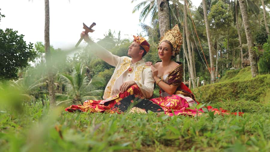 Bali:Traditional Wedding Photoshoot with the Rice Field View - What this Bali photoshoot actually is