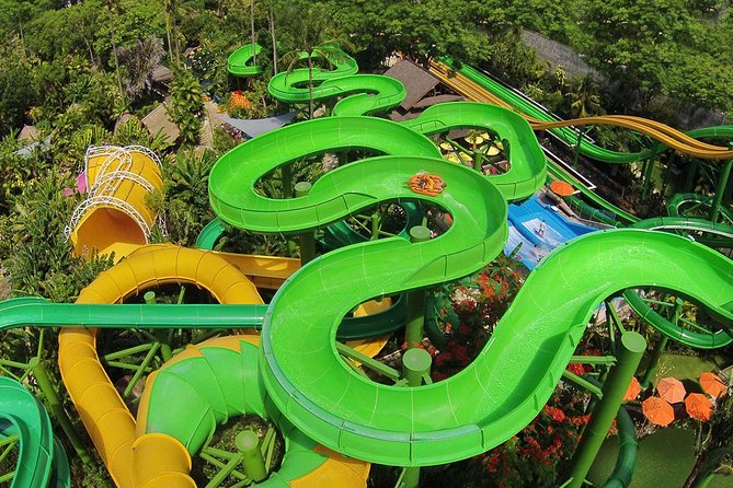 Bali Waterbom with 2 Hour Spa and Romantic Jimbaran Dinner - From Kuta water slides to Jimbaran candlelight