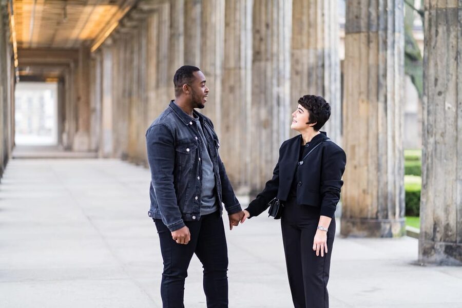 Berlin Love Story: Surprise Proposal Photography Session - What happens after the yes