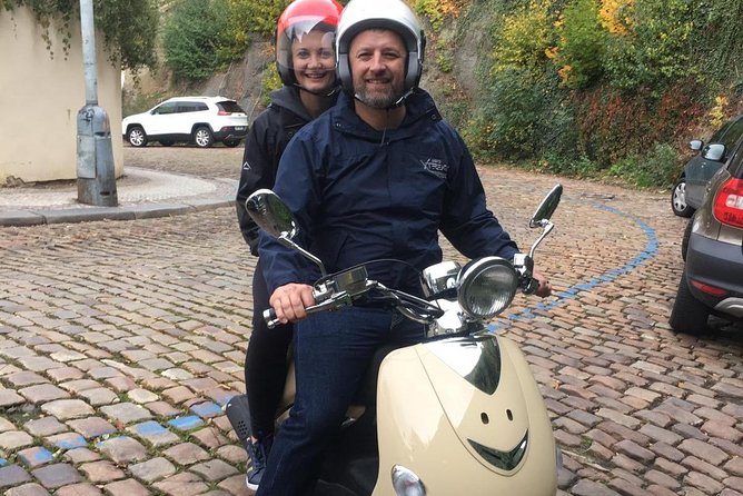 Big scooter tour of Prague, for two (audio guide) - Starting at Pod Plynojemem in Prague 8