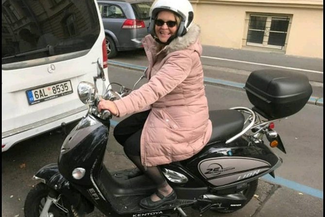 Big scooter tour of Prague, for two (audio guide) - Vyšehrad Brings the Best River Views