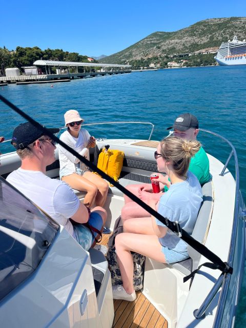 Blue&Green caves,beach Sunj with drinks - The speedboat ride from Dubrovnik