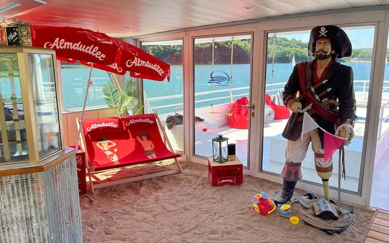 Boat trip on the Biggesee: lake romance in the Sauerland mountains! - Talbrücke Olpe: a useful interruption point
