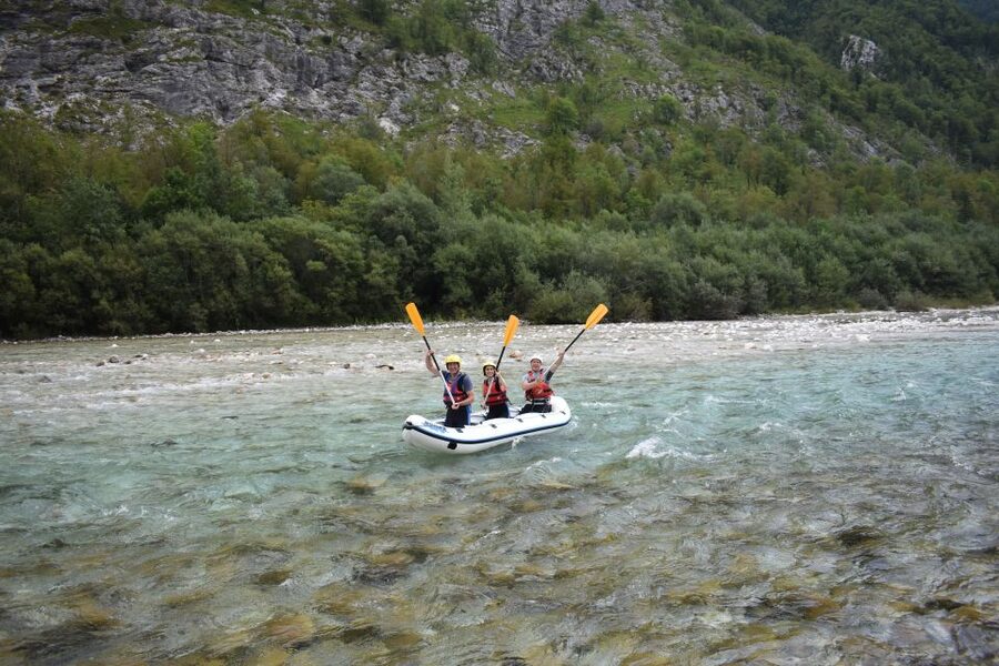 Bovec: Soča River Private Rafting Experience for Couples - The first gentle section gives you time to settle in