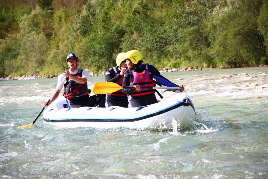 Bovec: Soča River Private Rafting Experience for Couples - Rapids grow more challenging over about 1.5 hours