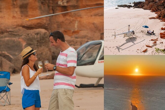 Broome: Romantic 45-Min Private Helicopter Flight & Beach Picnic - Key points at a glance