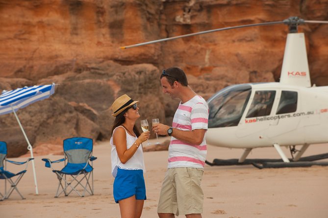 Broome: Romantic 45-Min Private Helicopter Flight & Beach Picnic - The beach picnic is more than a snack stop