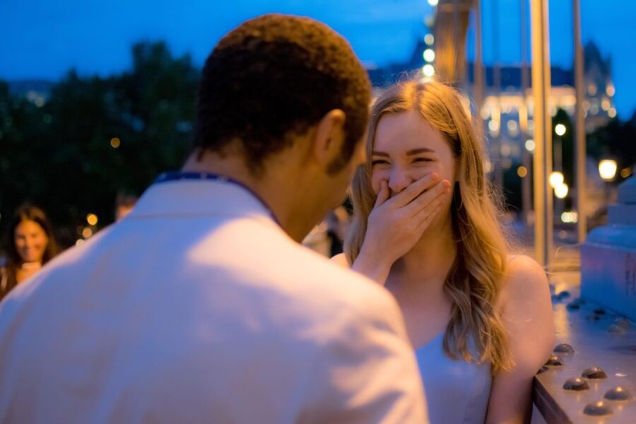 Budapest: Proposal Photos at enchanting Fisherman's Bastion - From proposal moment to finished photographs