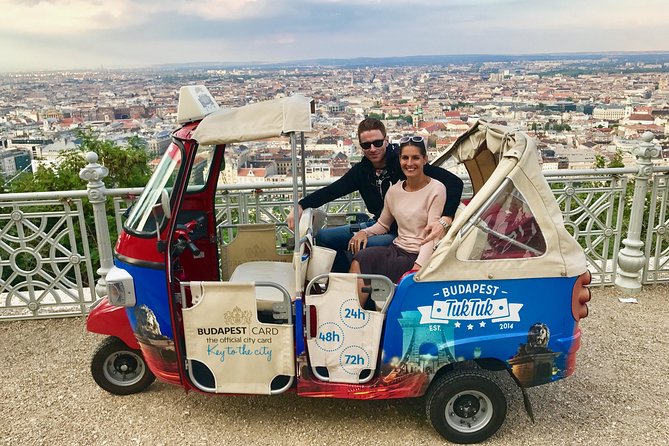 Budapest Romantic Private Tuk Tuk Tour - From Károlyi Garden to Liberty Bridge