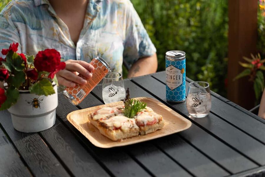 Buzz + Bites! Lunch for Two in East Kelowna - Lunch on the Farm-to-Table Patio