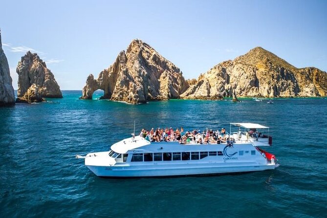Cabo San Lucas Sunset Dinner Cruise with Open Bar - Boarding at Dock Zero in Cabo Marina
