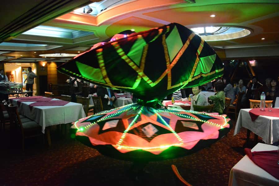 Cairo: Nile Sunset Dinner Cruise, Show & Optional Transfer - Dinner from the open buffet