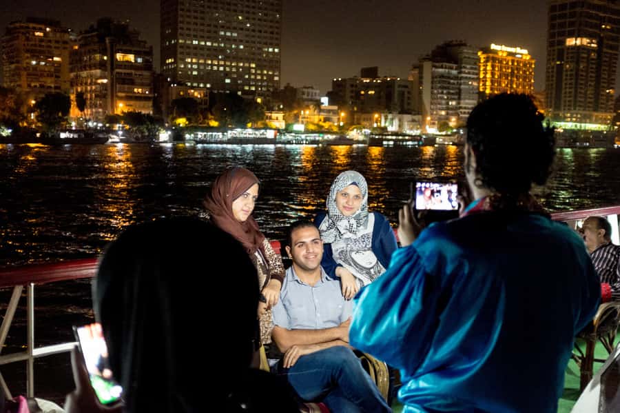 Cairo: Nile Sunset Dinner Cruise, Show & Optional Transfer - The show: belly dancing, folklore, and live music