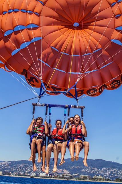 Cannes: Parasailing Experience for Couples, Family & Friends - A Useful Base Before and After Flying