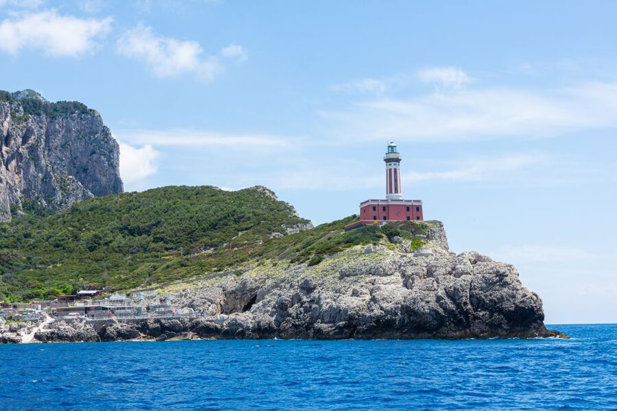 Capri: Private Island Boat Tour for Couples - The Green, White, and Red grottoes