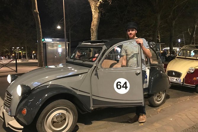 Christmas illuminations in 2CV - With 2 Presents (Food + goodies) - Place des Quinconces, Bordeaux’s huge opening