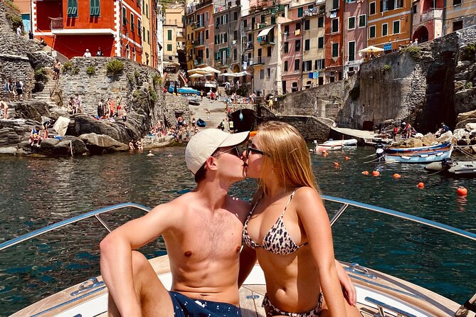 Cinque Terre Private Wedding Proposals on Boat - Maria, Nicola, and the personal touch