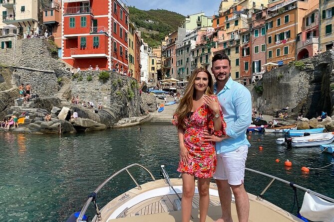 Cinque Terre Private Wedding Proposals on Boat - A proposal with room to breathe