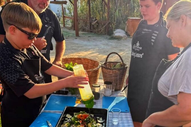 Cooking Class Sunset Dinner and Tour in Paros Farm - What the meal includes, and what it does not promise