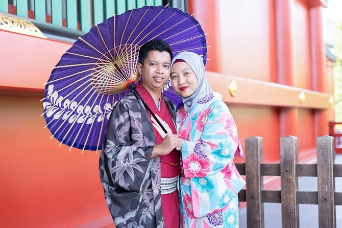 Couple Plan - Why a kimono makes sense in Asakusa
