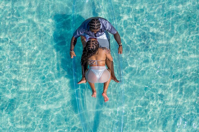Couples Clear Kayak Photoshoot in Montego Bay - Delivery within 72 hours
