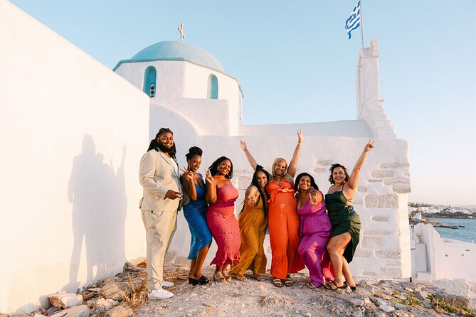Couples or Family Private Photoshoot Sessions on Paros - Parikia’s alleys become your photo studio