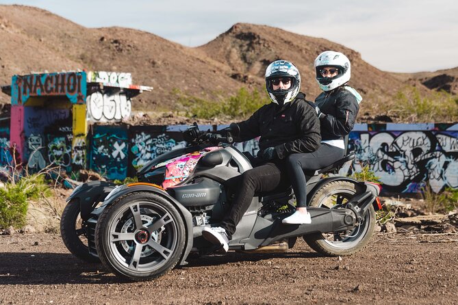 Couples Private Guided Red Rock Canyon Tour On A CanAm Trike - Mountain Springs Saloon and the Wild West feel