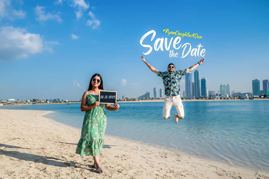 Dubai: JBR Beach Pre Wedding Photoshoot - The three photo stops and what each one adds