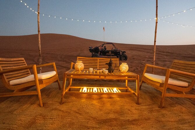 Dune Buggy & Private Dinner in the Dunes in Mleiha National Park - Key points at a glance