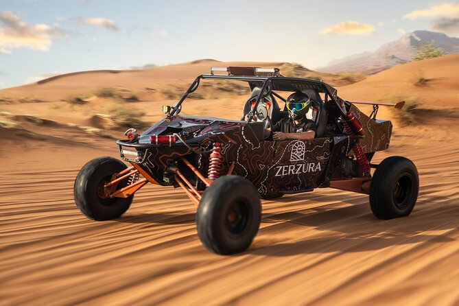 Dune Buggy & Private Dinner in the Dunes in Mleiha National Park - A private route through the Mleiha desert