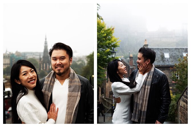 Edinburgh Photoshoot for Couples, Families & Solo Travellers - A relaxed session for people who dislike posing