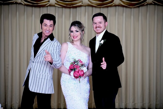 Elvis Chapel Wedding and Vow Renewal - The chapel setting and Las Vegas style