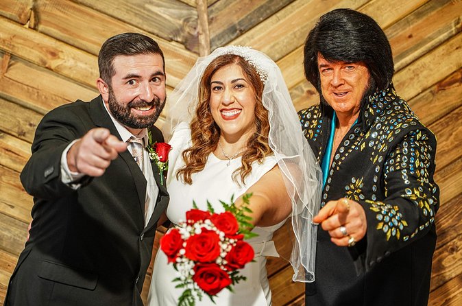 Elvis Wedding at The Little Vegas Chapel including Limousine Transportation - What the $565 package really covers