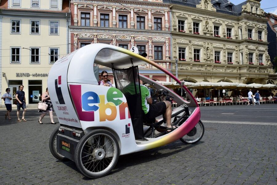 Erfurt: Romantic Rickshaw Tour For Two - Is two hours enough?