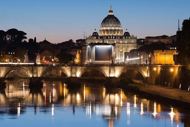 Evening Elegance: Romantic Rome by Night Private Tour with Driver - Trevi Fountain, Rome’s glowing centerpiece