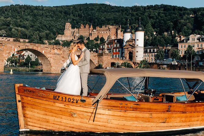 Exclusive private boat trip for couples in Heidelberg - Starting at Uferbar on the Neckar