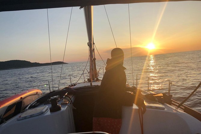 Experience Romantic Sunset Sailing on a modern 36ft (11m) sail yacht | Hvar - Setting sail on the 36ft yacht