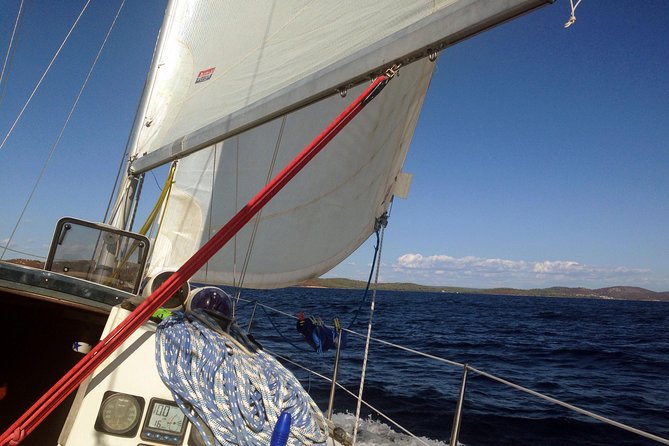 Experience Romantic Sunset Sailing on modern 36ft sail yacht from Zadar - A small yacht with room for conversation