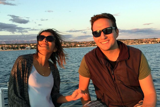 Experience Romantic Sunset Sailing on modern 36ft sail yacht from Zadar - What the sailing itself feels like