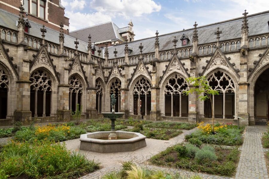 Explore Gems of Utrecht Walking Tour for Couples - Domplein and the Dom Tower from outside