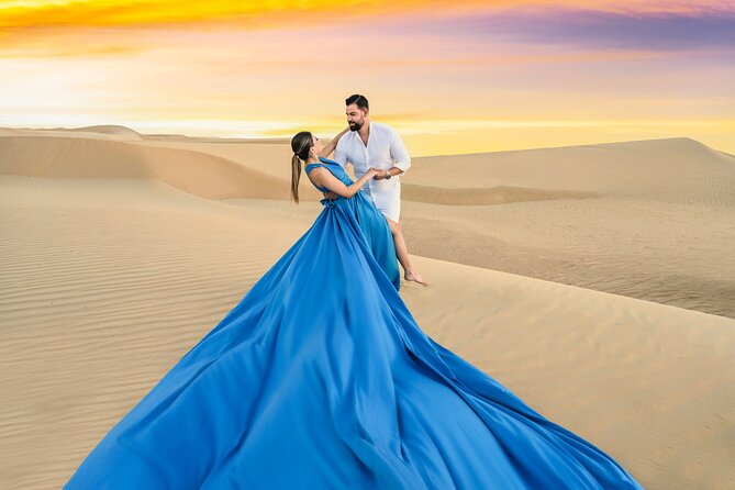 Flying Dress Photoshoot Dubai Solo, Couple and Group 3Hours - Key points to know before you book