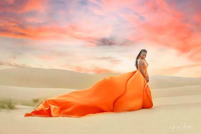 Flying Dress Photoshoot Dubai Solo, Couple and Group 3Hours - What the photographer and assistant add