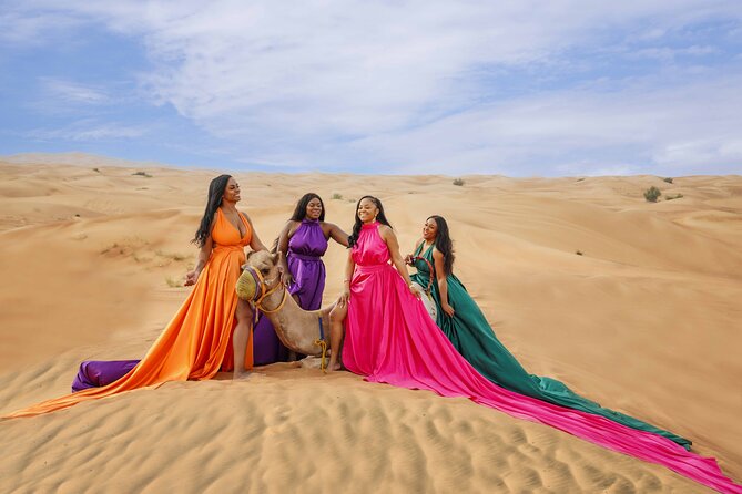 Flying Dress Photoshoot Dubai Solo, Couple and Group 3Hours - Who will enjoy this most
